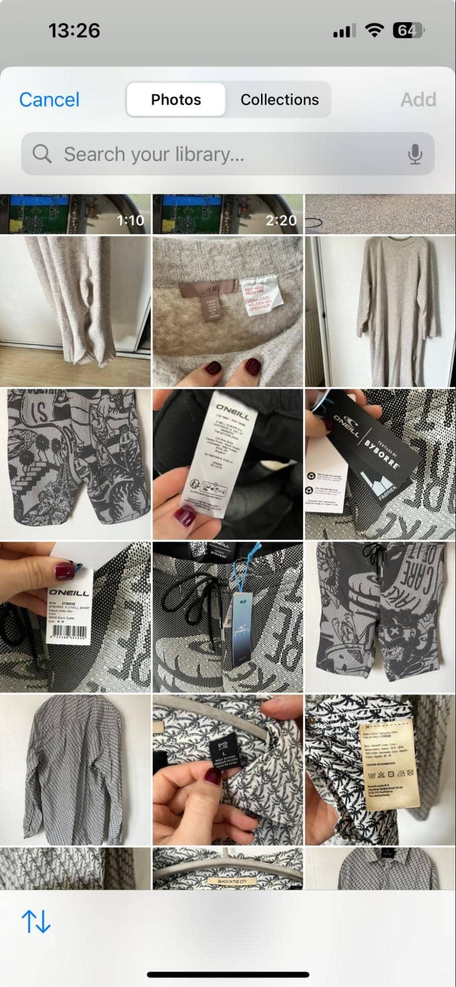 How to combine photos on iPhone